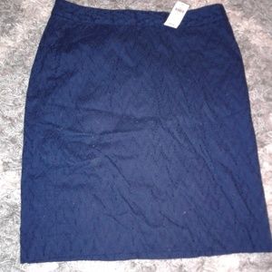 Banana republic nwt sz 6 eyelet pencil skirt lace